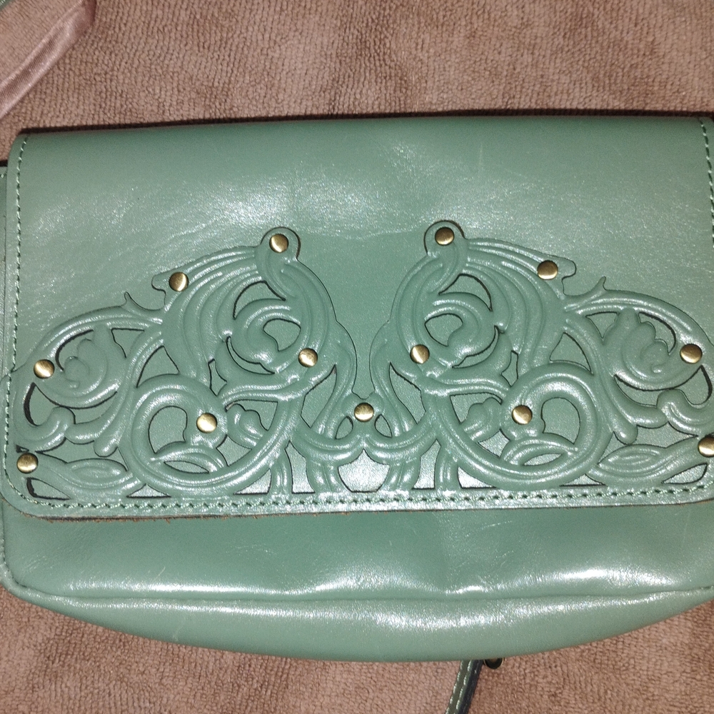 Patricia Nash Lillie Filigree With Stud Details Crossbody Bag